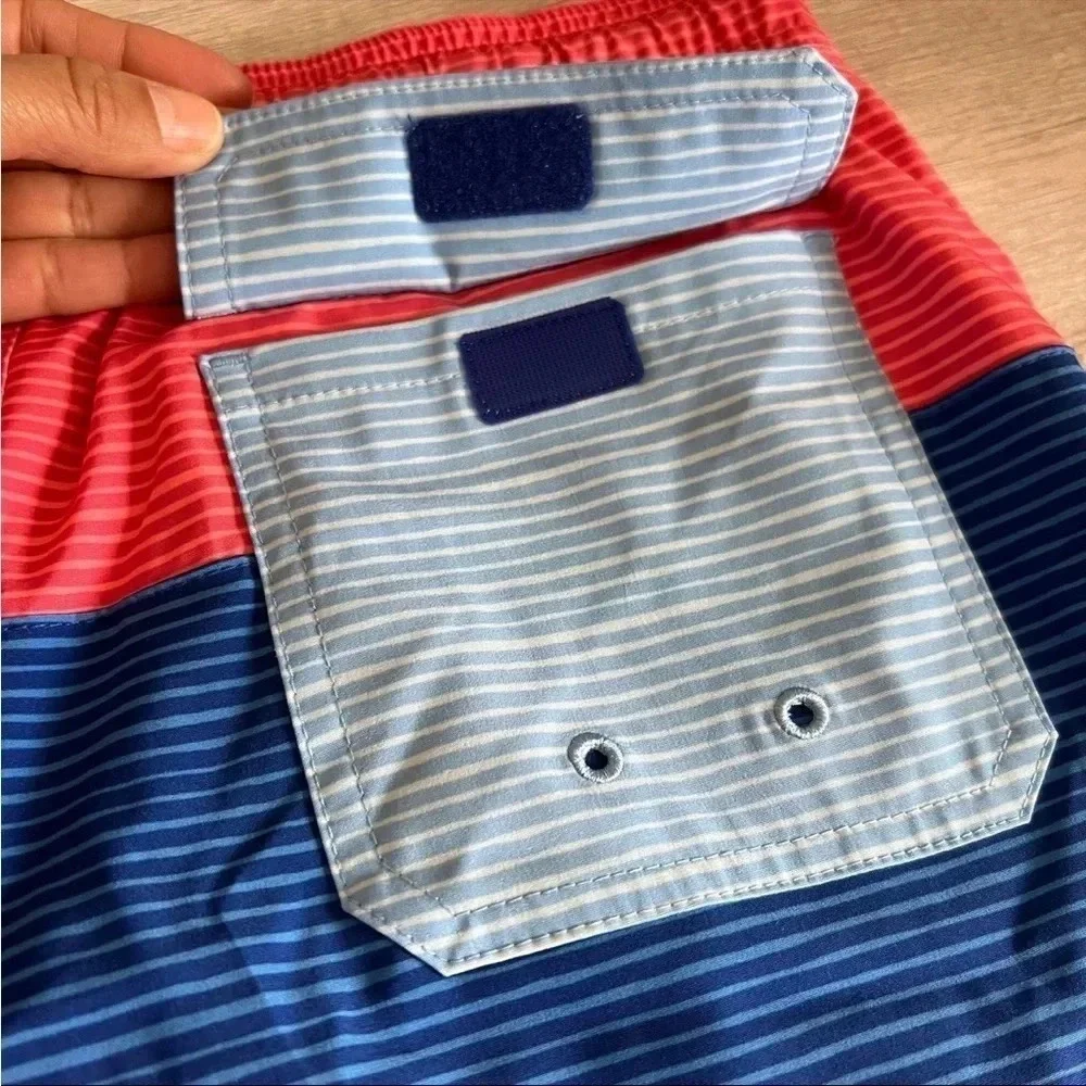 Vineyard Vines Paneled Chappy Swim Trunks Size Large